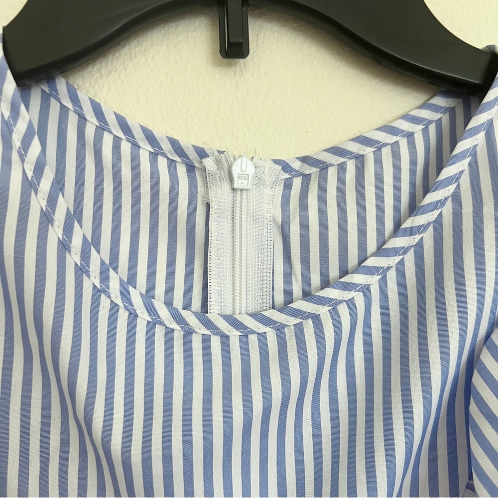 Striped Ruffle Dress - Picture 9 of 11